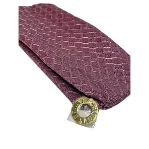 Estee Lauder Purple Accessory Bag with‎ Diamond Design
